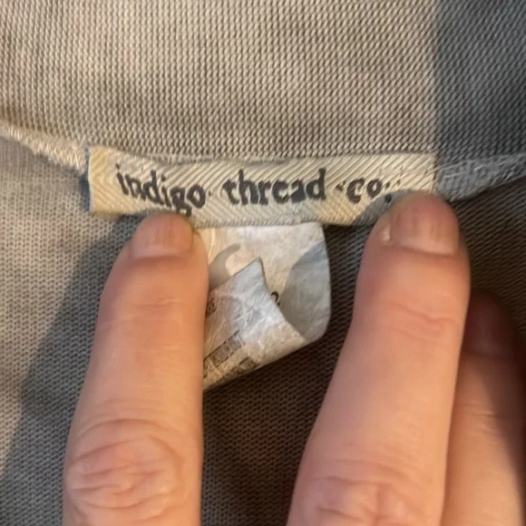 Indigo Threads Duster- large Tye Dye VERY BOHO - Picture 3 of 5